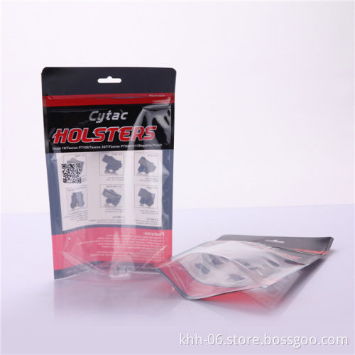 New products custom doypack hair garment packaging bag